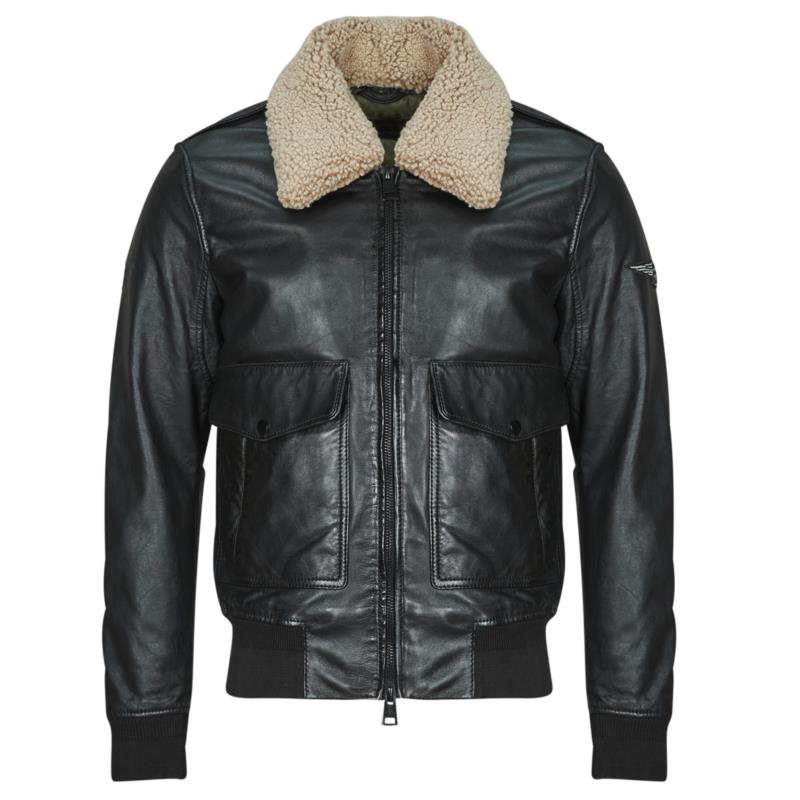 Δερμάτινο Μπουφάν Oakwood GENNARO (removable collar)