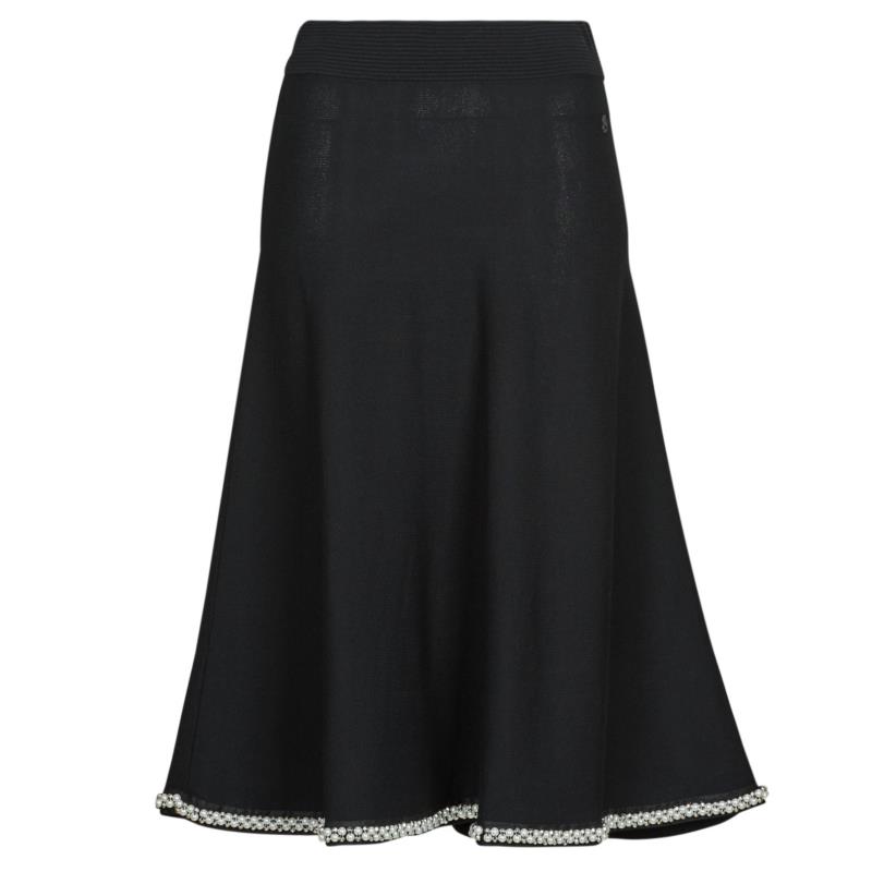 Κοντές Φούστες Karl Lagerfeld A LINE PEARL KNIT SKIRT