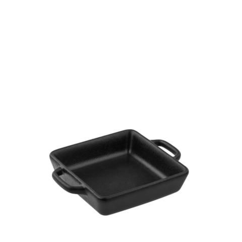 Πυρέξ Ατομικό Stoneware Lava Μαύρο 15x12x3εκ. ESPIEL NOL130K4 (Σετ 4 Τεμάχια) (Χρώμα: Μαύρο, Υλικό: Stoneware) - ESPIEL - NOL130K4
