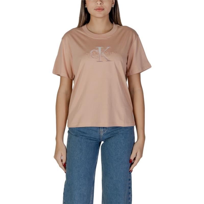 T-shirt με κοντά μανίκια Calvin Klein Jeans EMBROIDERED MONOLOGO J20J224798