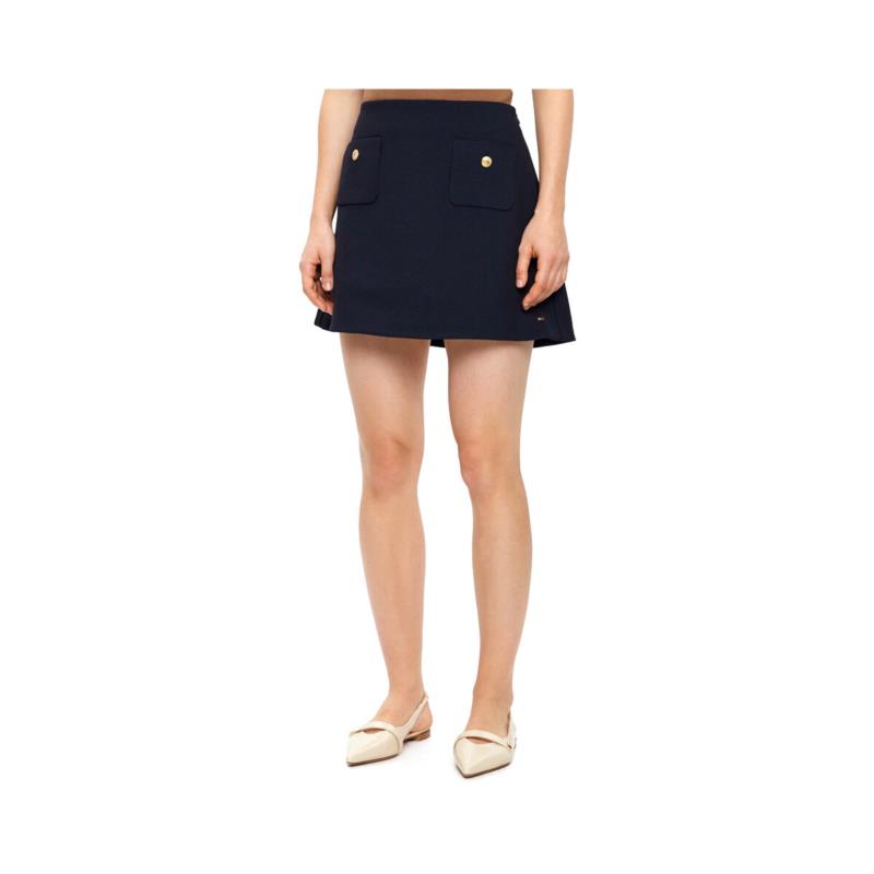 Κοντές Φούστες Tommy Hilfiger PUNTO MINI SKIRT WOMEN