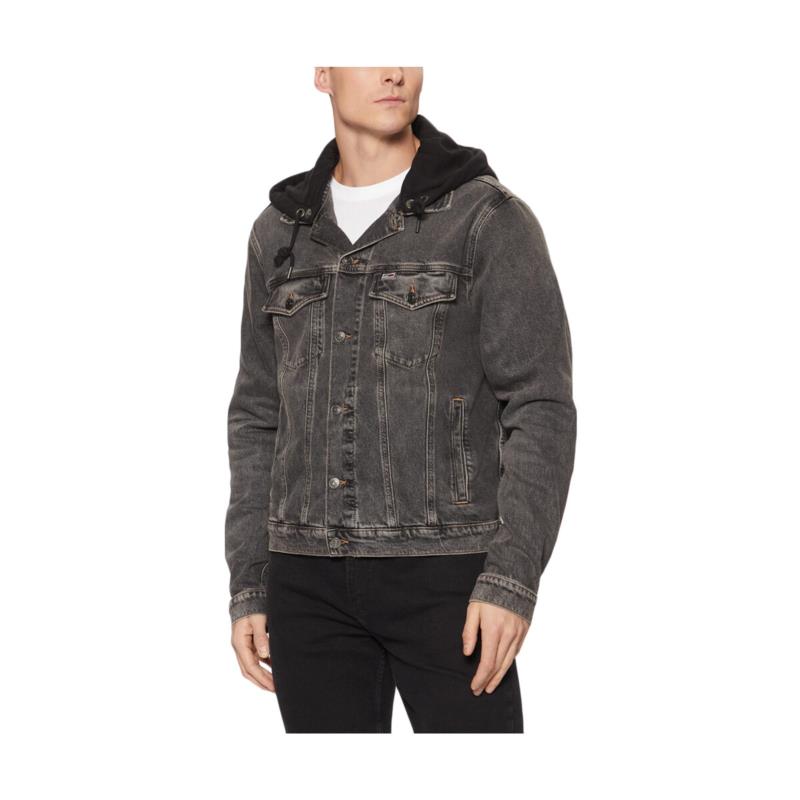 Χοντρό μπουφάν Tommy Hilfiger TOMMY JEANS RYAN DENIM REGULAR FIT JACKET MEN