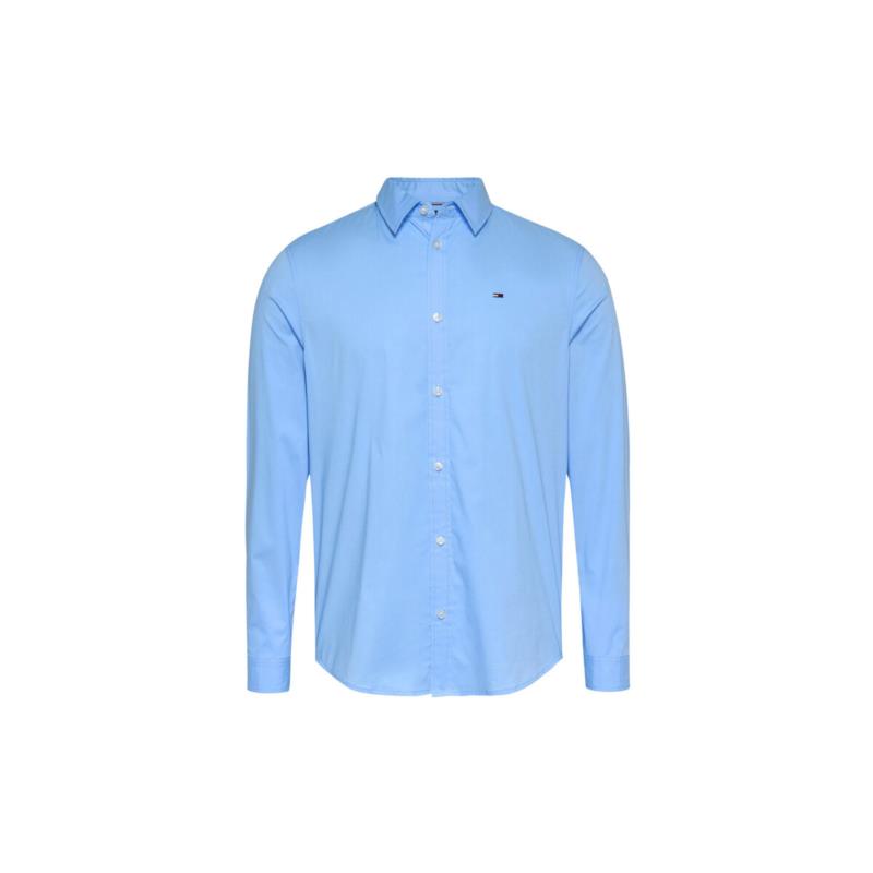 Πουκάμισο με μακριά μανίκια Tommy Hilfiger TOMMY JEANS ORIGINAL STRETCH SLIM FIT SHIRT MEN