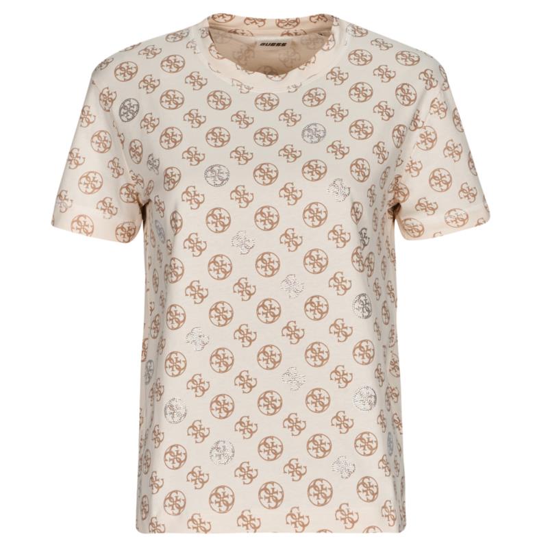 T-shirt με κοντά μανίκια Guess NOMIE 4G
