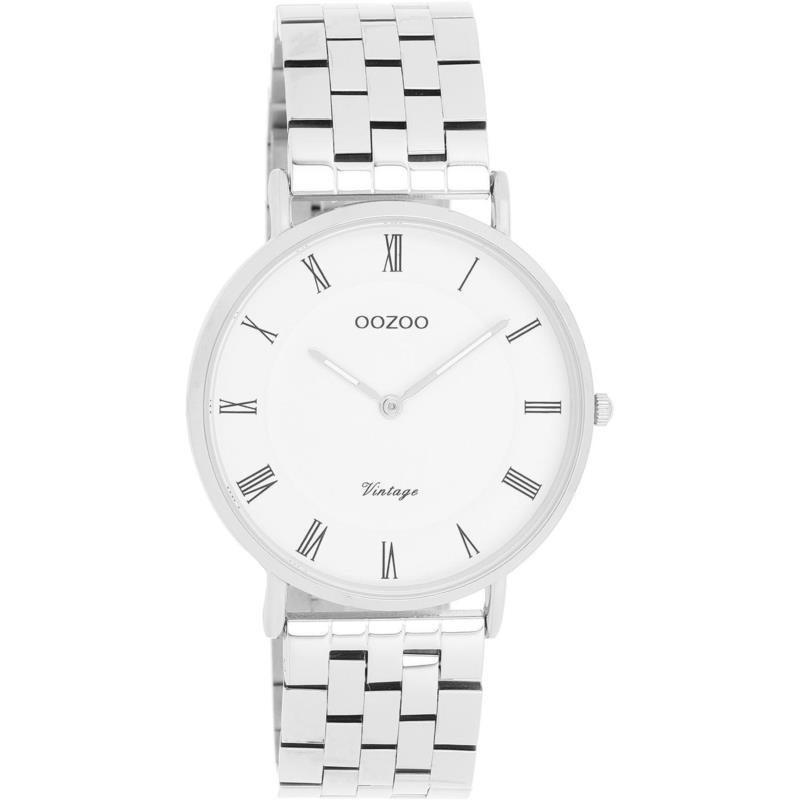 OOZOO Vintage - C20365, Silver case with Metal Bracelet