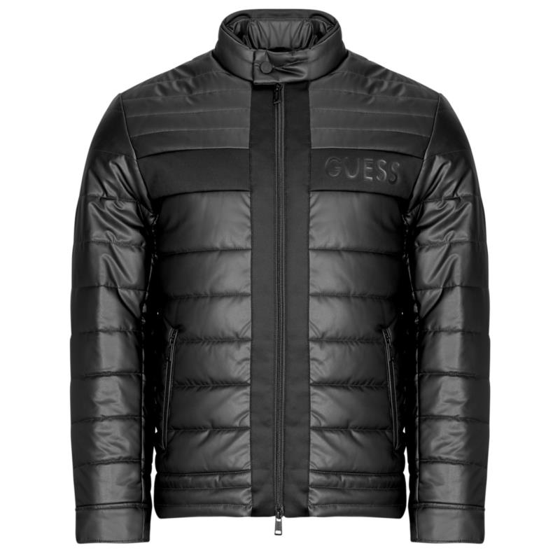 Χοντρό μπουφάν Guess QUILTED BIKER