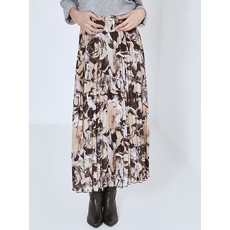 Φούστα πλισέ εμπριμέ SN7743.2406+1