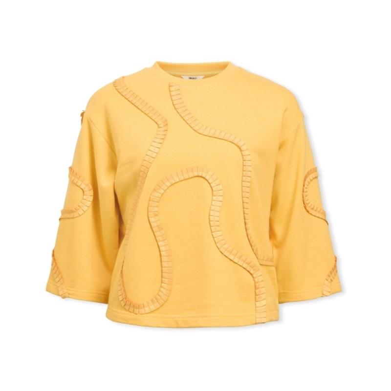 Φούτερ Object Sweat Liv Re - Daffodil