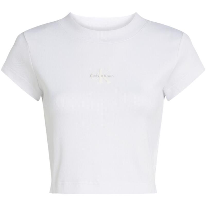 T-shirt με κοντά μανίκια Calvin Klein Jeans MONOGRAM BABY TEE LV047AB802