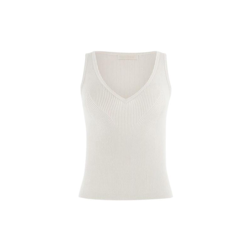 Αμάνικα/T-shirts χωρίς μανίκια Guess EDEN KNIT TANK TOP WOMEN