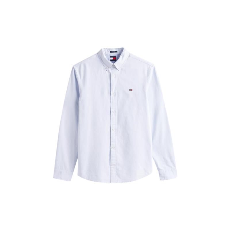 Πουκάμισο με μακριά μανίκια Tommy Hilfiger TOMMY JEANS OXFORD REGULAR FIT SHIRT MEN
