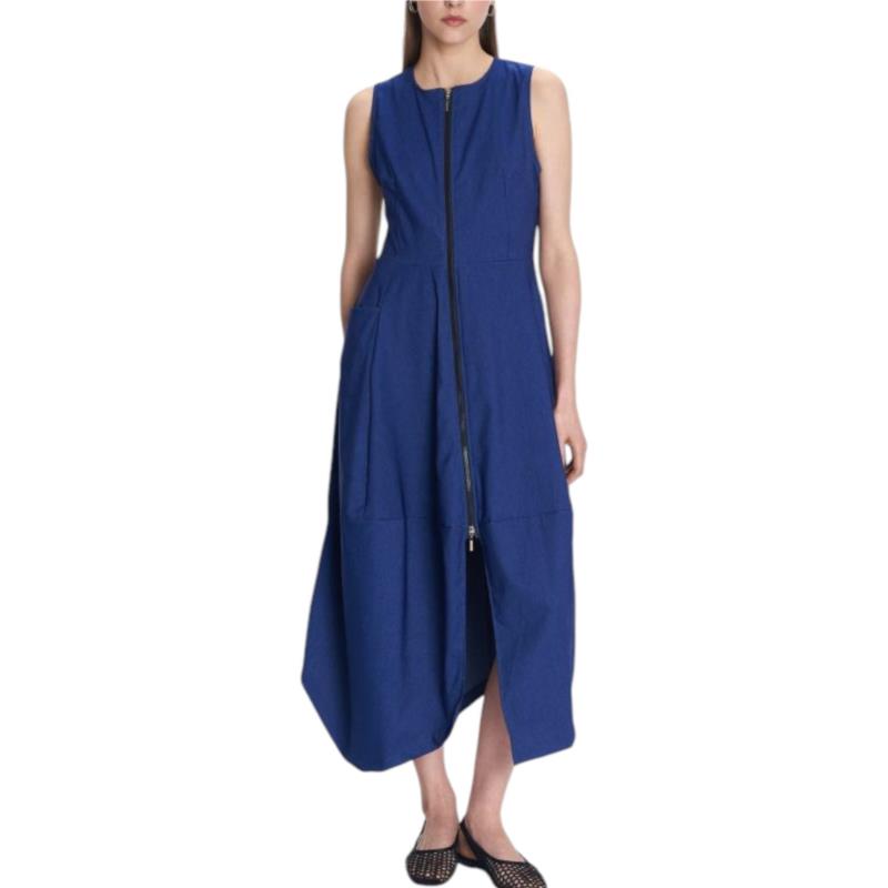 Φόρεμα Ale Με Φερμουάρ Denim Όψη 8921001-BLUE Γυναικείο