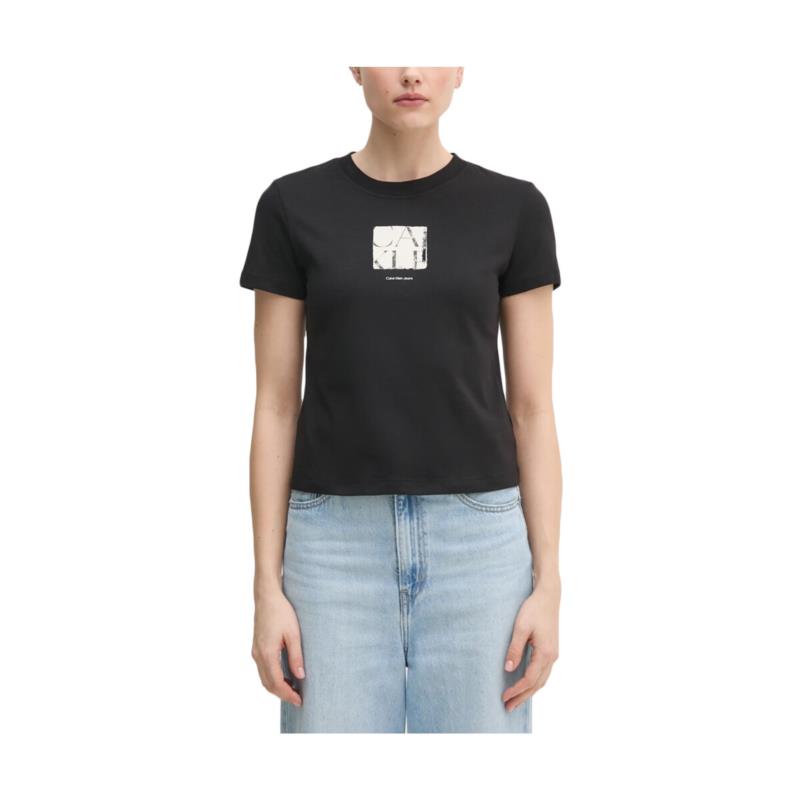 T-shirt με κοντά μανίκια Calvin Klein Jeans PHOTO GRAPHIC T-SHIRT WOMEN
