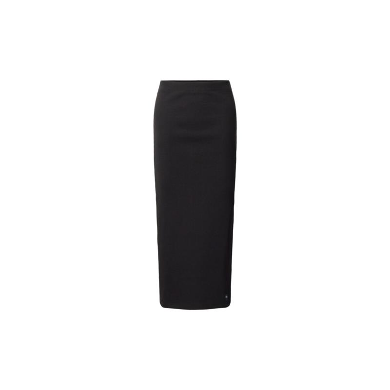 Κοντές Φούστες Calvin Klein Jeans RIB WOVEN LABEL MAXI SKIRT WOMEN