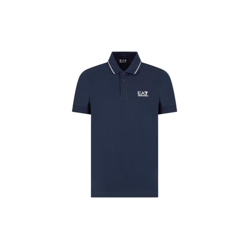 T-shirt με κοντά μανίκια Ea7 Emporio Armani SLIM FIT POLO T-SHIRT MEN