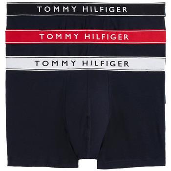 Εσώρουχα και μποξεράκια εγκυμοσύνης Tommy Hilfiger 3 PACK LOGO WAISTBAND TRUNK BOXER MEN