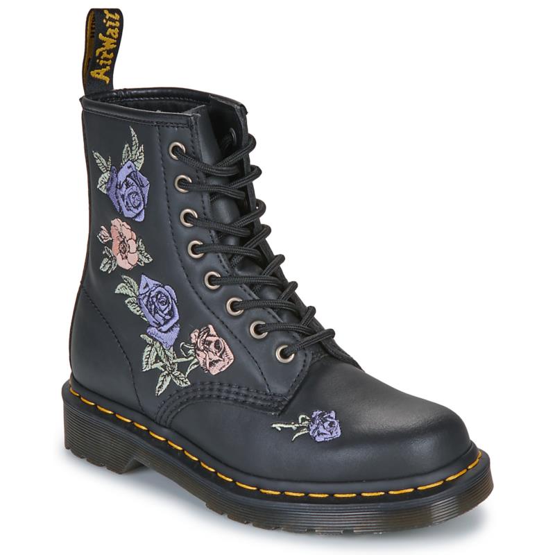 Μπότες Dr. Martens 1460 Vonda Black Genix Nappa