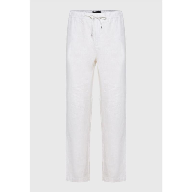 Ανδρικό comfort fit λινό chino παντελόνι