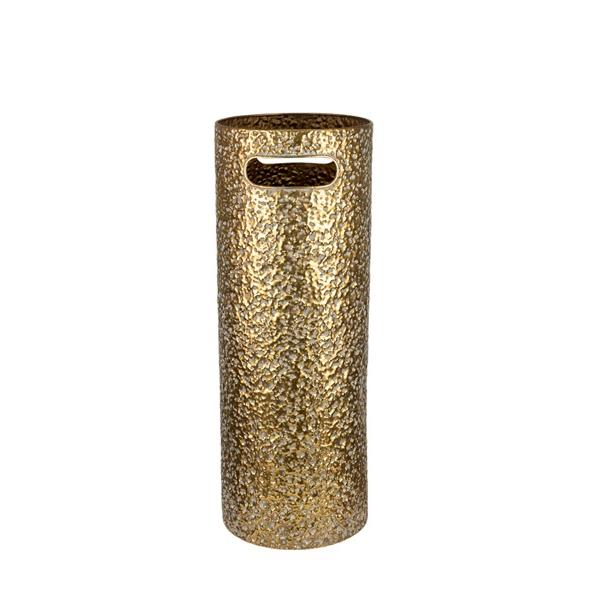 Ομπρελοθήκη Μεταλλική Χρυσή 20,5x20,5x55εκ. Zen Collection 25.4.51104 (Υλικό: Μεταλλικό, Χρώμα: Χρυσό ) - ZEN COLLECTION - 25.4.51104