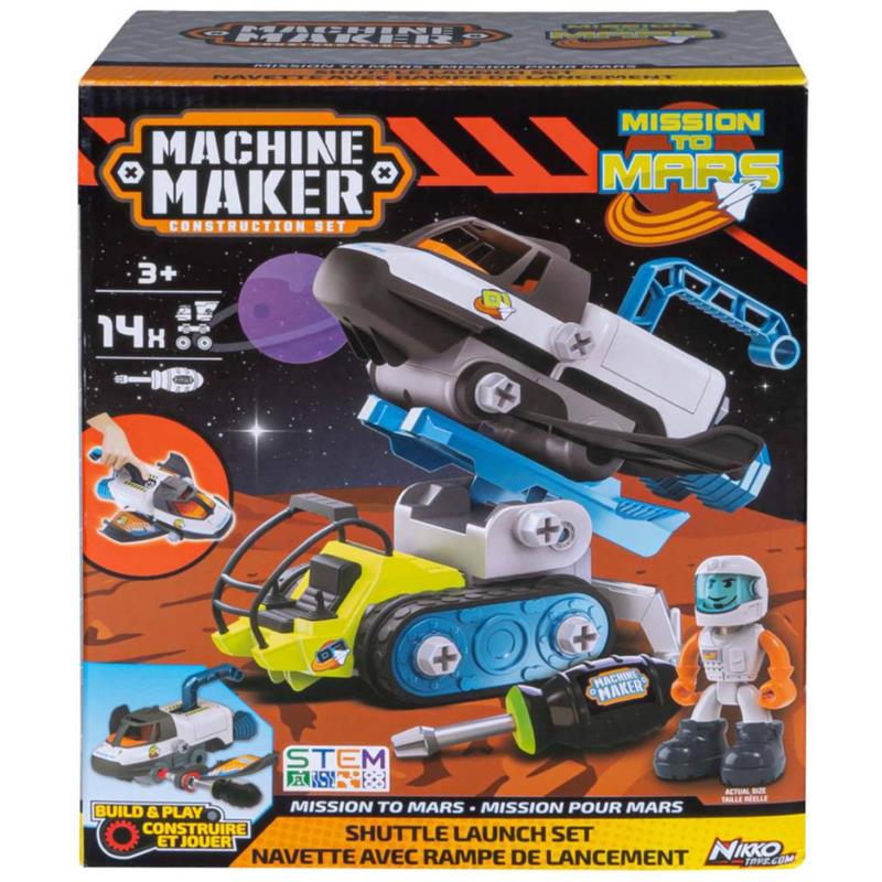 MACHINE MAKER - MISSION TO MARS SHUTTLE LAUNCH SET NIKKO (40100)