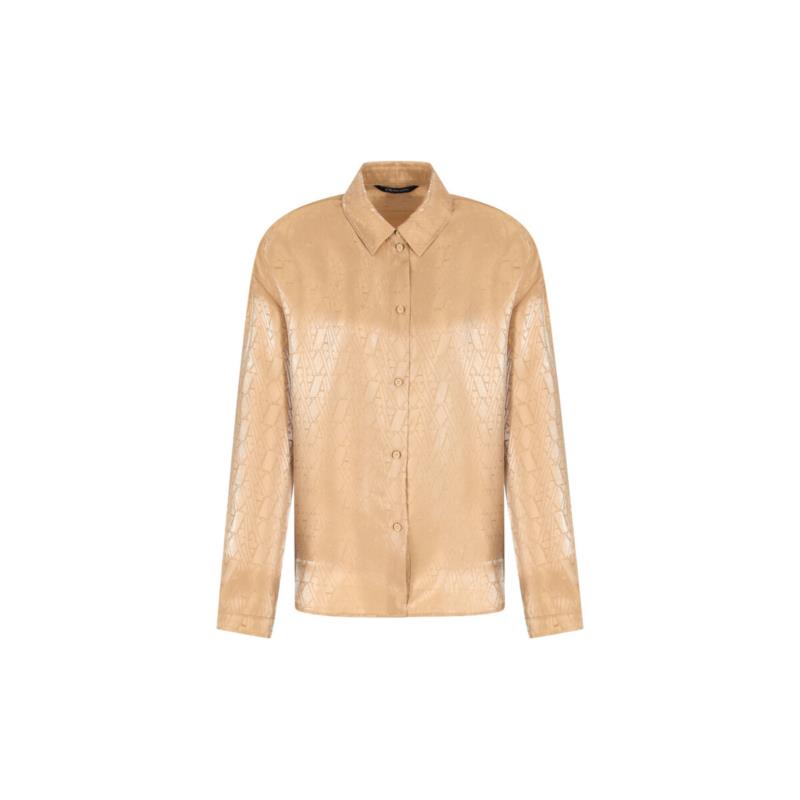Πουκάμισα EAX MONOGRAM SHIRT WOMEN