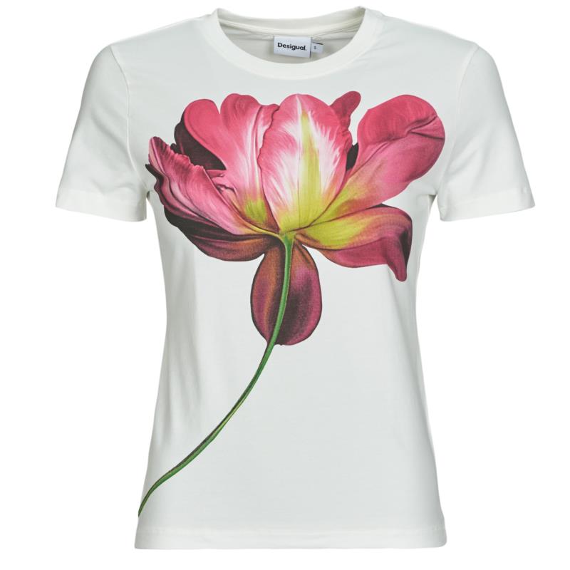 T-shirt με κοντά μανίκια Desigual PLATA