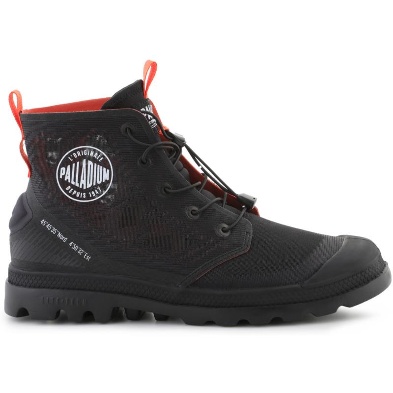 Ψηλά Sneakers Palladium Pampa Lite Travel Vt 74472-008-M Black