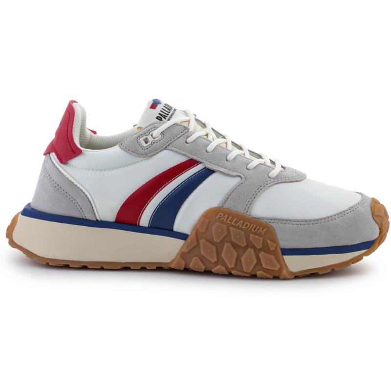 Xαμηλά Sneakers Palladium TROOP RUNNER FLAME 74487-160-M White/Chili/Blue