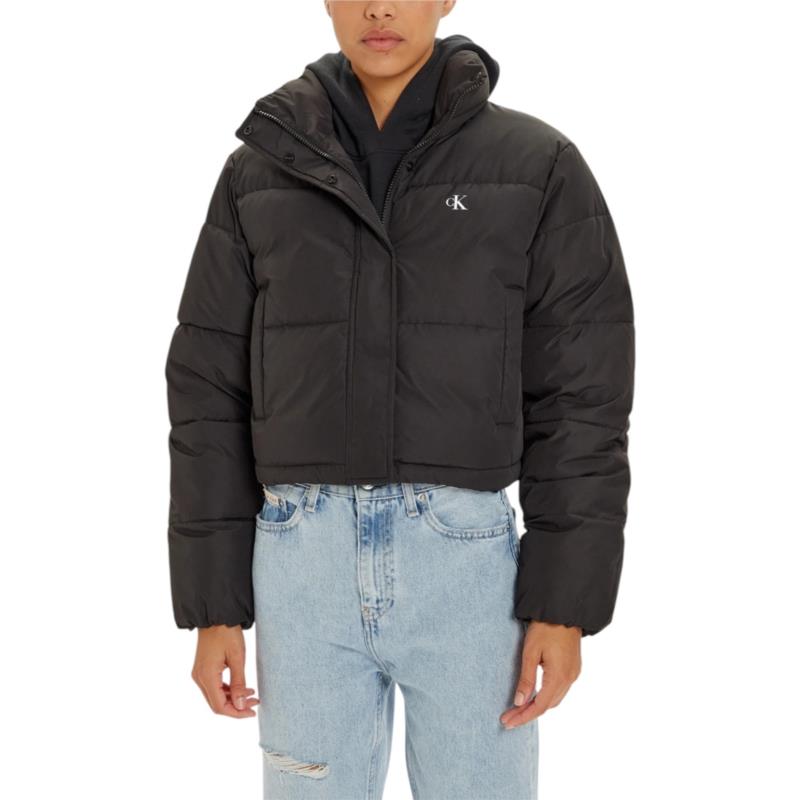 Χοντρό μπουφάν Calvin Klein Jeans MATTE CROPPED ND PUF J20J224615