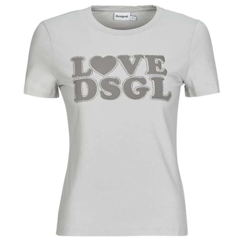T-shirt με κοντά μανίκια Desigual LOVE DSGL