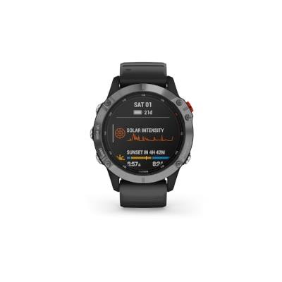 Smartwatch Garmin Fenix 6 Solar Μαύρο