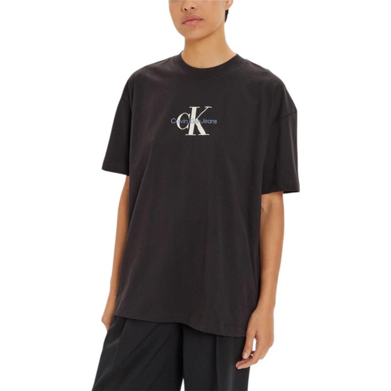 T-shirt με κοντά μανίκια Calvin Klein Jeans TEXTURED MONOLOGO BO J20J224242
