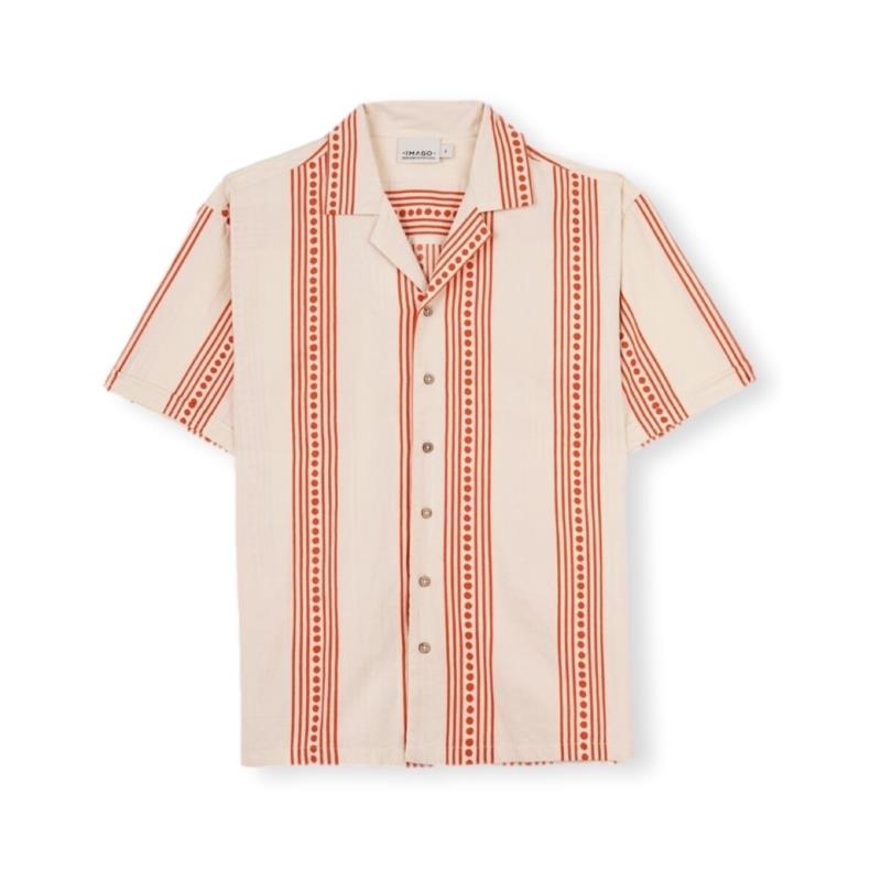 Πουκάμισο με μακριά μανίκια Imago Egnog Shirt - Bege