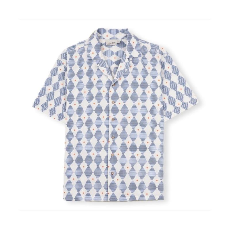 Πουκάμισο με μακριά μανίκια Imago Habor Shirt - Blue