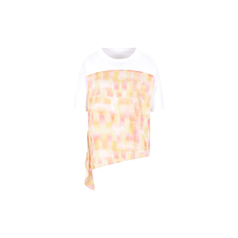 T-shirt με κοντά μανίκια EAX JERSEY GRAPHIC TOP WOMEN