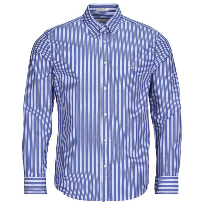 Πουκάμισο με μακριά μανίκια Gant REG CLASSIC POPLIN STRIPE SHIRT