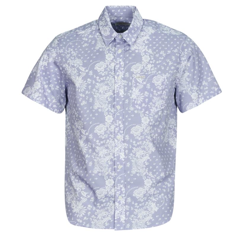 Πουκάμισο με κοντά μανίκια Guess SS REG PKT COLLAR SHIRT
