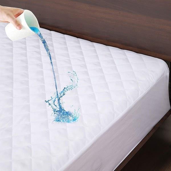 Επίστρωμα Καπιτονέ Αδιάβροχο Microfiber Μονό 90x200+35εκ. Λευκό (Σετ 6 Τεμάχια) (Ύφασμα: Microfiber, Χρώμα: Λευκό) - OEM - 5201847015072