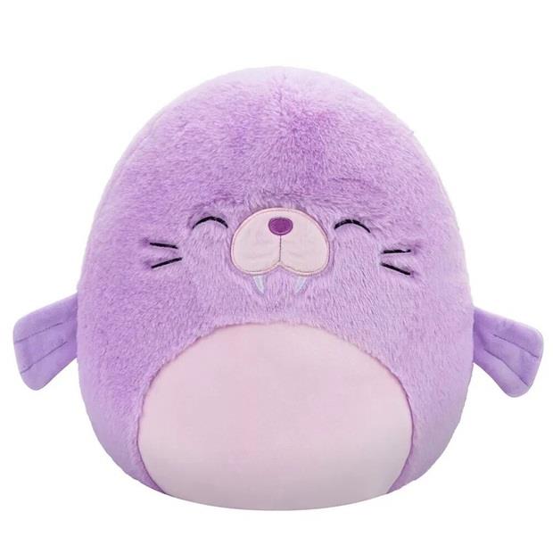 Jazwares Squishmallows Λούτρινο FuzzAmallows 30,5Eκ. Wave 4 Winnie The Purple Walrus - JWSQ6679