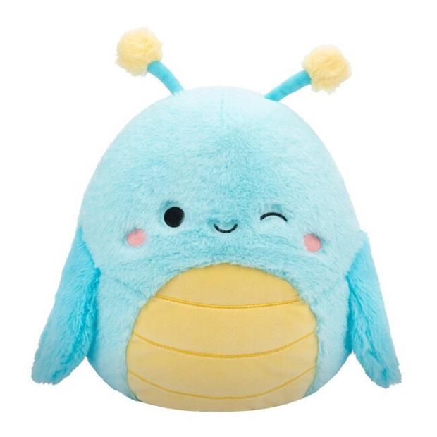 Jazwares Squishmallows Λούτρινο FuzzAmallows 30,5Eκ. Wave 4 Giles Τhe Blue Grasshopper - JWSQ6679