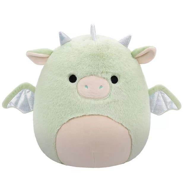 Jazwares Squishmallows Λούτρινο FuzzAmallows 30,5Eκ. Wave 4 Drew The Green Dragon - JWSQ6679