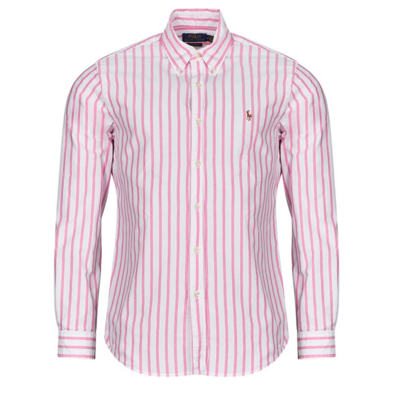 Πουκάμισο με μακριά μανίκια Polo Ralph Lauren CHEMISE COUPE DROITE EN OXFORD RAYEE