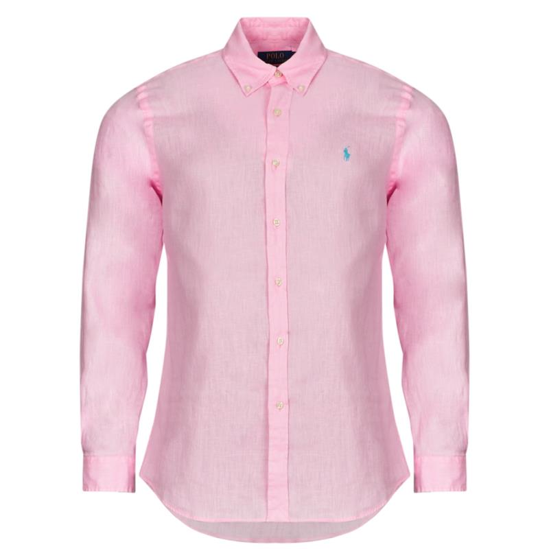 Πουκάμισο με μακριά μανίκια Polo Ralph Lauren CHEMISE COUPE DROITE EN LIN