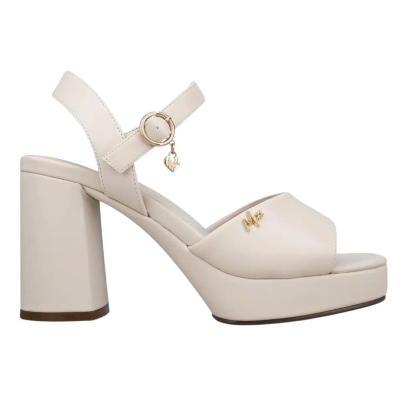 Πέδιλα Mexx Heeled sandal Lou MXTY017701W-Cream Γυναικείο