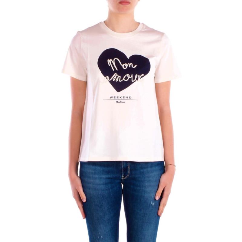 T-shirt με κοντά μανίκια Max Mara VELLO