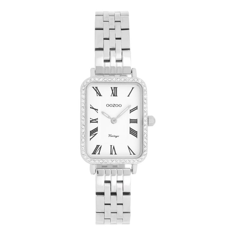 OOZOO Vintage - C20413, Silver case with Stainless Steel Bracelet