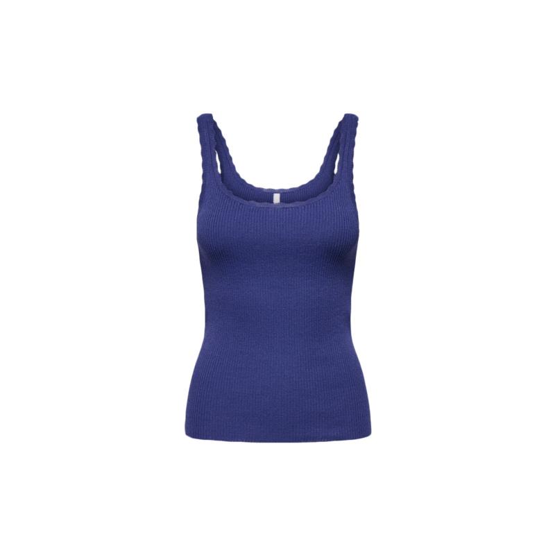 Αμάνικα/T-shirts χωρίς μανίκια Only ONLGEMMA KNITTED U NECK SLEEVELESS TOP WOMEN