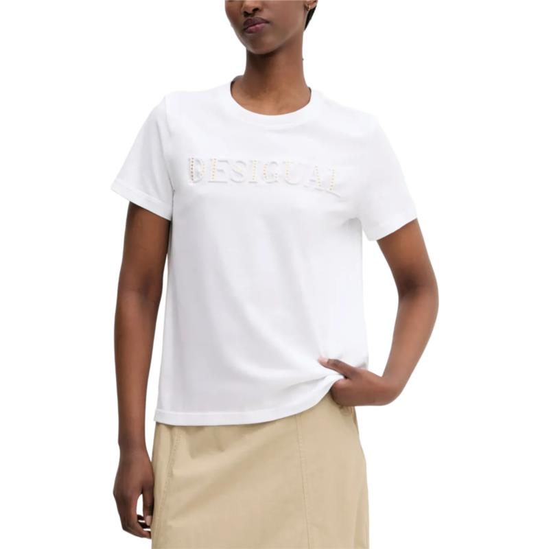 T-shirt με κοντά μανίκια Desigual TS_BRANDY 25SWTK17