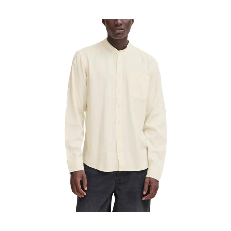 Πουκάμισο με μακριά μανίκια Blend Of America BHBOBBY WOVEN MAO COLLAR LONGSLEEVE SHIRT MEN