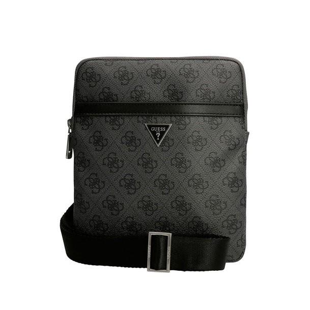 GUESS Τσάντες MILANO CROSSBODY ΑΝΔΡΙΚΕΣ Ώμου-Χιαστί HMEVZLP2223-BLK Γκρί- Μαύρο